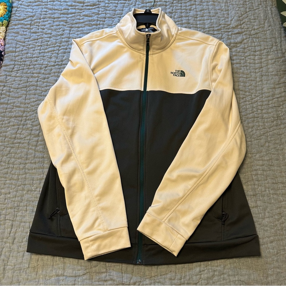 The North Face Men’s Grey and Cream Jacket